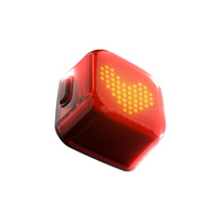 Brake-sensing waterproof LED rear light