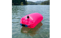 High-Visibility Inflatable Swim Buoy Open Water Swimming Safety Buoy Lightweight Swim Bubble Portable for Swimmers, River Swims, Beach