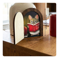 Door Wall Decal Whimsical Design Fairy Door Easy to Install for Playroom