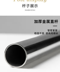 服装店万向滑轮移动底座金银色模特架金属底盘支架加厚铁方板配件