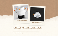 LED spotlight, 10-55° zoom