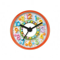 Suction Cup Clock Waterproof Home Timepiece Round for Children