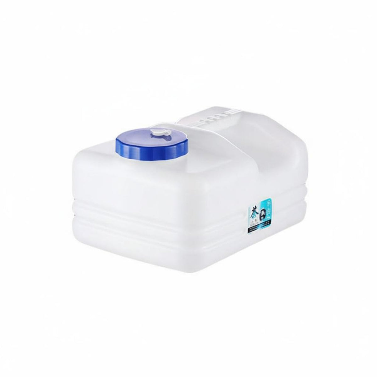 flat Tea Countertop Water Bucket container 10L Water Storage Tank Space Saving with Wide Opening for Home, Camping