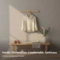 ursineShaped Clothes Stand Nordic and aesthetic and design child's triangular-frame Clothes Rack child-safe