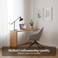 L-Shaped Corner Desk Unmixed Wood L-Shaped Desk Extension Board Space Saving Design Robust Duty for Telecommuting Workers