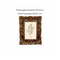 Ornate Baroque Frame Scrollwork Decor Accent Tabletop Display