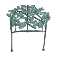 Dragonfly Stool Cast Iron Display Stand Curved Brackets
