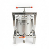 Honey Pressing Machine Vertical Screw Press Side Carrying Handles