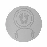 Round Jump Rope Mat Soundproof Circular Skipping Mat Non-Slip Fitness Equipment for Home Gym
