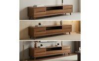 TV Cabinet with Drawers Low-Profile Low-Height TV Cabinet with Drawers Fully Assembled TV Cabinet for Living Room, Bedroom