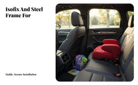 Backless Booster seat Isofix Compatible Child Safety Restraint Universal Fit