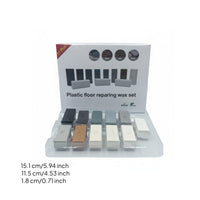 11 Pieces Plastic Floor Repair Putty Block Set Easy to Use