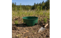Plastic Planting Collar Green Collapsible Planting Collar Water and Soil