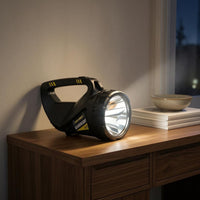 Digital Display Rechargeable LED Searchlight Carry Handle Handheld LED Searchlight Long Range Handheld Beam Light Super Bright