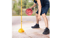 Ball Handling Training Pole Adjustable Height Basketball Dribbling Stick for Gym