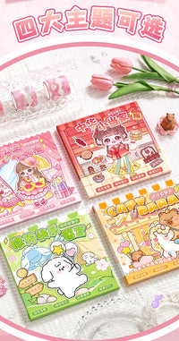 Magnetic No-Cut Quiet Book for Kids DIY Craft
