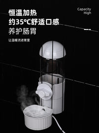 猫咪恒温自动饮水机悬挂式加热宠物饮水器狗狗喝水碗挂笼子猫用品