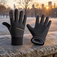 Men's Winter Cycling & Running Gloves - Waterproof, Touchscreen, Windproof & Thermal