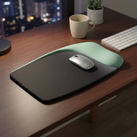 2 Pieces Memory Foam Wrist Pad Set Non-Slip Base for Office Workers, Gamers