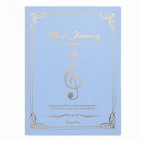 Hard Cover A4 Music Score Folder Treble Clef Sheet Music Binder