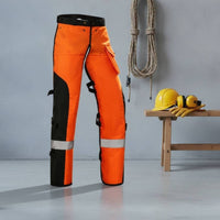 Chainsaw Safety Chaps with Pocket Cut-Resistant Apron-Style Chainsaw Chaps