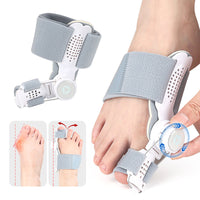 Big Toe Orthosis with Knob Traction Adjustment for Hallux Valgus and Varus Correction