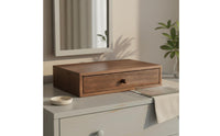 Wooden Desktop Organizer Space-Saving Mini Drawer Cabinet Miniature Wooden Chest of Drawers Clutter-Unobstructed Organization