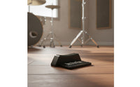 Wedge-Shaped Drum Riser with Hook-and-Loop Textured Bass Drum Riser Low-Height Hardware Protective for Drummers