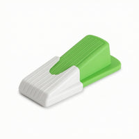 Non-Slip Rubber Door Stopper Ribbed Wedge Door Stop Compact Doorstop Lightweight for Home
