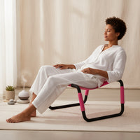 Waterproof Support Chair with Handle | Padded, Adjustable Chair, for washroom