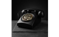 Antique Style Telephone Classic Dial Face Telephone Wired Desk Phone for Office