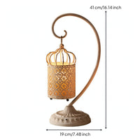 Lantern with Stand Metal Hanging Lantern Stand Decorative