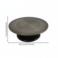 Cake Decorating Turntable Smooth Rotation Cooking Tool Easy to Use Kitchen Accessory