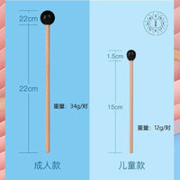 空灵鼓鼓锤色空鼓鼓槌莲花无忧忘忧鼓鼓棒钢舌鼓空灵琴软胶木琴锤