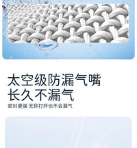 游泳圈浮床儿童充气浮排躺椅水上漂浮神器宝宝坐圈海边玩水装备 【两管躺椅-黄白色】儿童成人通用200斤内(送打气筒)