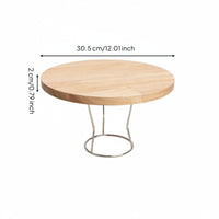 Pizza Serving Stand Space Saving Wooden Pizza Stand Easy to Clean