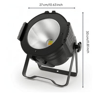 COB PAR Fixture Compact COB Face Light Dimmable for DJs, Exhibitions
