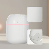 Desktop Humidifier Compact Mini Humidifier Mist Maker Minimalist Appliance Portable for Desk, Office