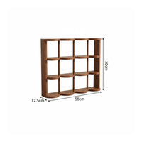 9-Slot Cup Rack Wooden Desktop Mug Organizer Sturdy for Desk
