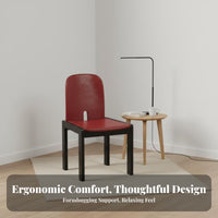 Single Sofa Chair Nordic Aesthetic Woven Backrest Armchair Retro Design Upholstered for Book Lovers, Literary Corner, Bedroom