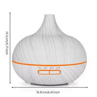 Onion Shaped Aroma Humidifier Whisper Quiet High-Frequency Oil Dispenser
