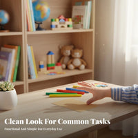 Pale Blank Vocabulary Cards, Hard Cardstock, Sturdy Study Flashcards, Handwriting Practice for Kids