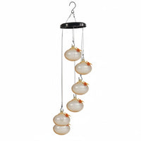 Wind Chime Bird Feeder Dispenser Easy to Hang Garden Decor Colorful