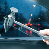 Portable Car Emergency Hammer Anti-Slip Handle Car Window Breaker High-Pressure Coil Vehicle Rescue Hammer for Roadside
