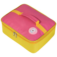 Portable Lunch Bag with Divided Container and Thermal Pack