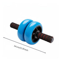 Double Wheel Core Roller Quiet Bearing Core Roller Smooth Rolling Fitness Equipment for Home Workout