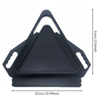 Billiard Ball Rack and Tray Set Quick Storage Game Accessory With Handles for Bar