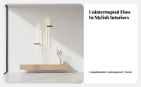 Waterproof aluminum wall light indoor/outdoor