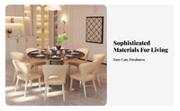 Upholstered Chair with Back Cutout Versatile Design Household Furniture