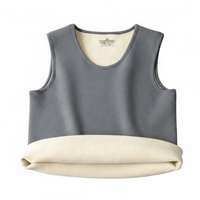 Warm Sleeveless Vest Men's Fleece Winter